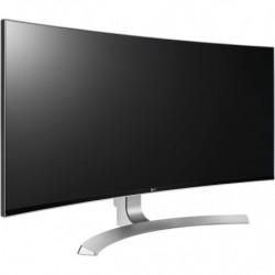 LG 34" white UltraWide Curved