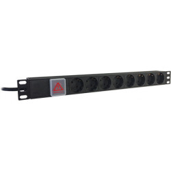 Ecler 1 RU 8 socket AC strip